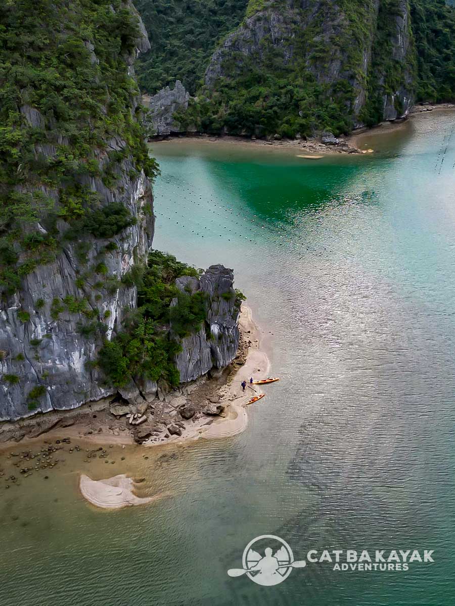 junk boat floating homestay Lan Ha Bay tour
